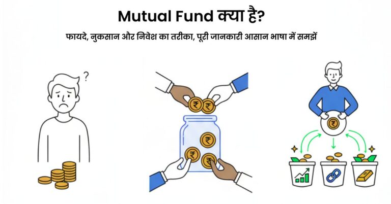 Mutual Fund क्या है? पूरी जानकारी आसान भाषा में समझें। 2 Mutual Fund क्या है? फायदे, नुकसान और निवेश का तरीका, पूरी जानकारी आसान भाषा में समझें