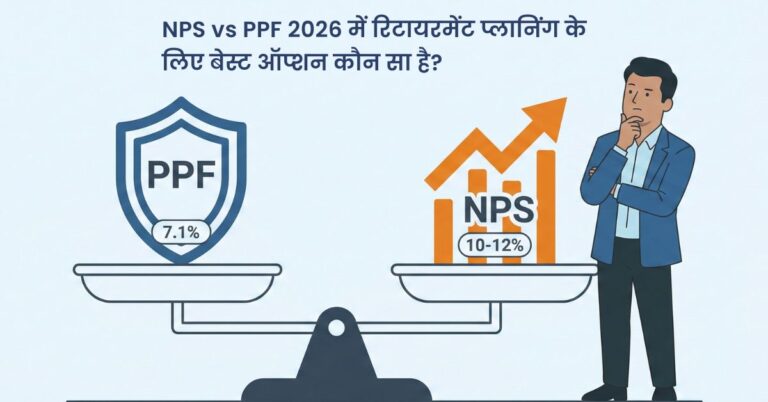 NPS vs PPF 2026 में रिटायरमेंट प्लानिंग के लिए बेस्ट ऑप्शन कौन सा है?
